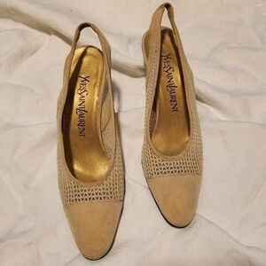 Yves Saint Laurent vintage heel pumps